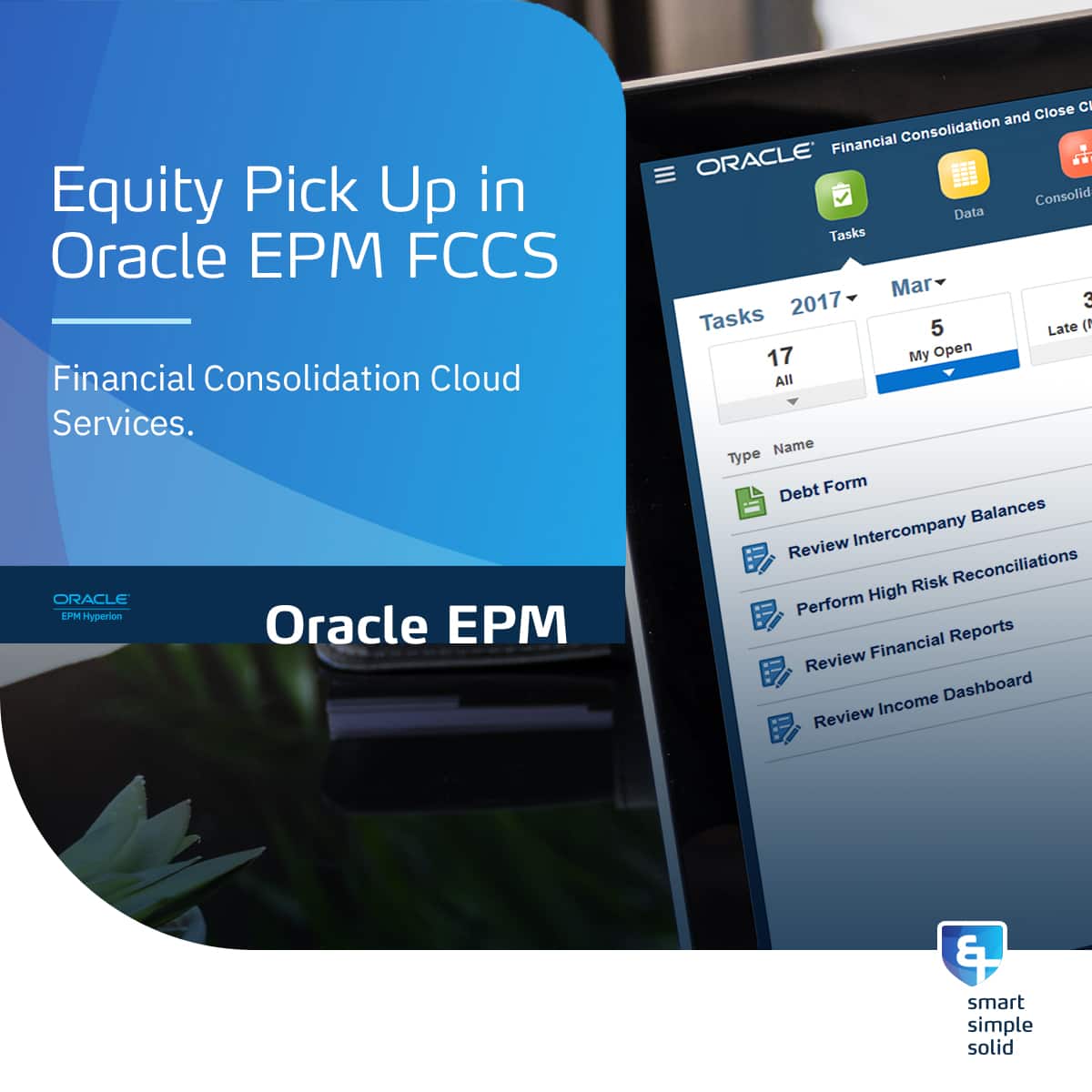 Equity Pick Up in Oracle EPM FCCS