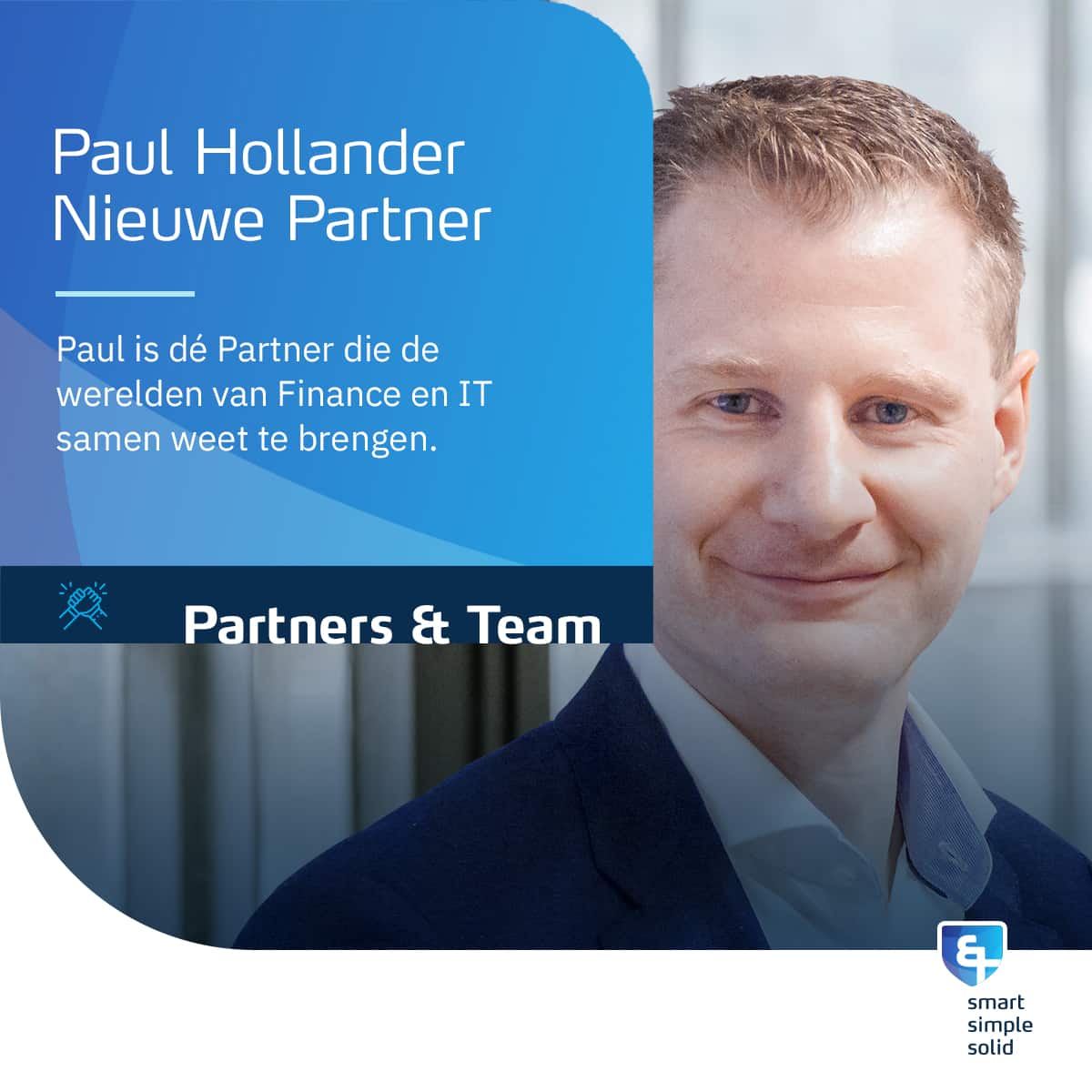Paul Hollander New Partner
