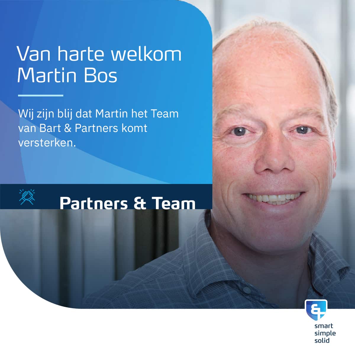 Van harte welkom – Martin Bos