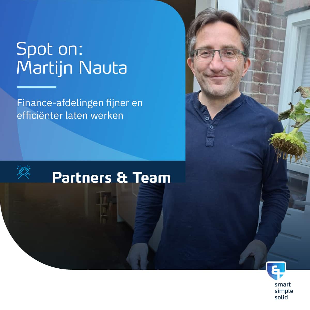 Spot on - Martijn Nauta – Finance-afdelingen fijner en efficiënter laten werken