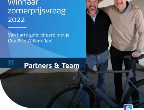Van harte gefeliciteerd met je City Bike Willem-Jan!